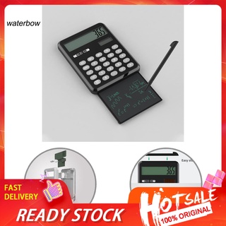 Wa noradiative LCD escritura tableta calculadora Solar extraíble sensible LCD dibujo almohadilla calculadora de 12 dígitos para oficina