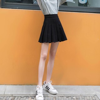 Falda plisada antideslumbrante, cintura alta, falda corta de una línea, falda de paraguas (5)