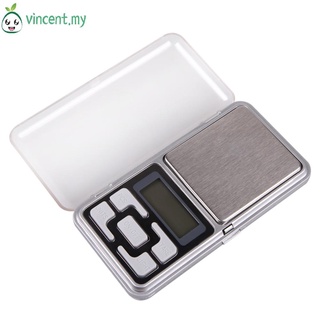 Vincent01 portátil 500g x g Mini escala Digital joyería bolsillo Balance peso gramo