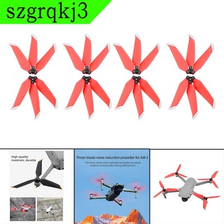 [NANA] Hélices De Bajo Ruido De 3 Cuchillas De Liberación Rápida Para DJI Mavic Air 2/2S Drone