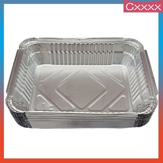Cxxxx Bandejas desechables De aluminio Para barbacoa 5/10/20x Para almacenamiento De Alimentos (4)
