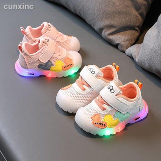 Zapatos para niños/zapatos iluminados para niños/niñas y niños/zapatos nuevos y transpirables ​​Zapatos para bebé