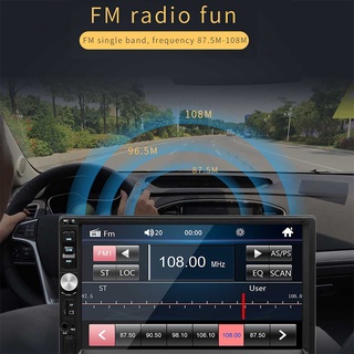 7012b Universal 7 pulgadas Dual DIn coche Bluetooth MP5 reproductor estéreo Radio HD reproductor Multimedia (3)