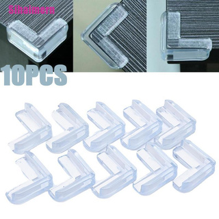 [Sihaimern] 10 piezas Protector de seguridad de silicona para bebé, mesa, esquina, protección de los niños