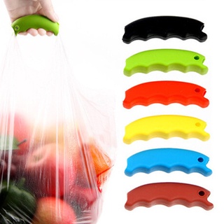 bolsa de silicona suave kit de transporte creativo bolsa colgante clip compras utensilios de cocina