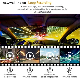Newwellknown grabadora De video Hd 1080p Dvr Para coche/vehículo con visión nocturna (5)