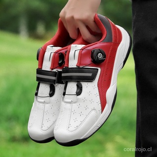 [Golf] 35-47 Hombres Mujeres Zapatos De Transpirables Zapatillas De Deporte Unisex Golfista Calzado Resistente Al Desgaste Más El Tamaño (3)