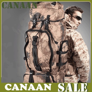 Canaan 90L camuflaje impermeable alpinismo bolsa de gran capacidad mochila para actividades al aire libre