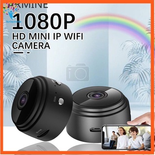 HD A9 1080 Wifi cámara De seguridad en Casa Ip/visión nocturna inalámbrica cámara De vigilancia app Monitor Remoto krismile.cl