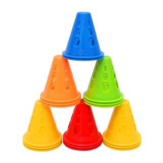 AGNUS 20Pcs/lot Skating Cone Colorful Training Marker Pile Cups Windproof Roller Skating Durable Outdoor Skateboard Skate Training Sarking Cones (8)