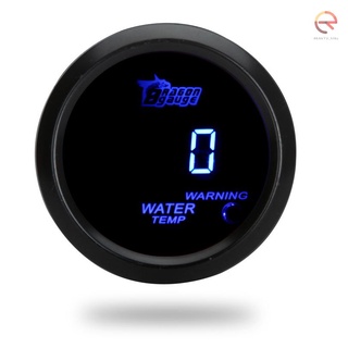 medidor digital de temperatura del agua medidor con sensor para coche automático 52mm 2in lcd 40~120celsius grado luz de advertencia negro
