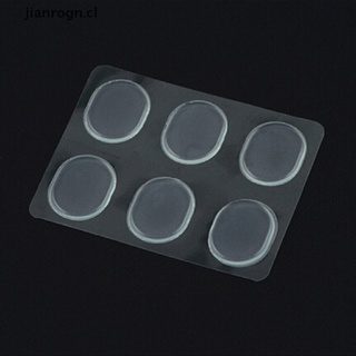 [jianrogn] 6 plantillas de gel de silicona para zapatos, almohadillas, almohadillas, cuidado de los pies, talón, nuevo [cl]