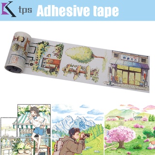 Washi cinta de papel de aluminio cinta decorativa para arte DIY suministros de manualidades planificadores de álbum de recortes