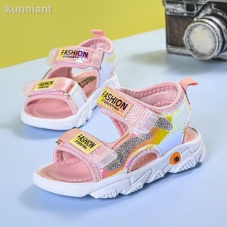 Sandalias para niñas 2021 verano nueva versión Coreana De Princesa zapatos zapatos para bebé niños S zapatos De playa medio De escuela niño (8)