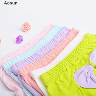 [Aosun] Kids 100% Cotton Underwear Panties Girls Baby Infant Cute Big Bow shorts .