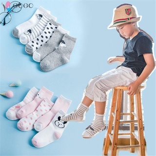 5 Pares gogoup calcetines modernos Para niños y niñas/calcetines suaves De invierno Para niños/calcetines De dibujos animados