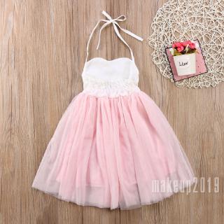 Mu♫-princesa fiesta de boda fiesta de graduación vestido de cumpleaños falda tutú vestidos para bebé niña (7)