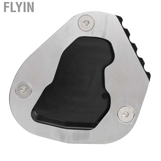Flyin soporte lateral extensión almohadilla plata+negro práctico Kickstand resistente peso ligero (3)
