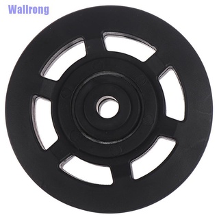 Wallrong> 95 mm negro rodamiento polea Cable de rueda equipo de gimnasio parte resistente al desgaste (1)