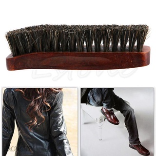 [NANA] Cepillo de pelo de caballo profesional cepillo pulido pulido cepillo de madera mango