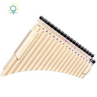 pan flauta 36 tubos multifunción panpipe resina para estudiantes escolares instrumentos musicales instrumentos musicales suministros de instrumentos musicales