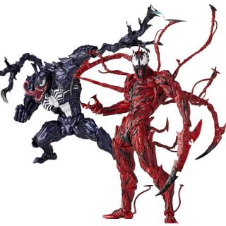 Marvel Spider-Man Venom Edward Brock Revoltech PVC Figura De Acción Modelo Juguetes Regalo