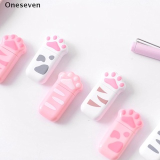 [Oneseven] 1pc Cat Claw Portable Correction Tape Kawaii White Out Corrector .