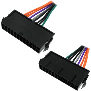 Cable Adaptador De corriente De 24 pines a 8 pines Atx Psu compatible Para Dell Optiplex 3020 7020 9020 precisión T1700 12 pulgadas (30 Cm) (5)