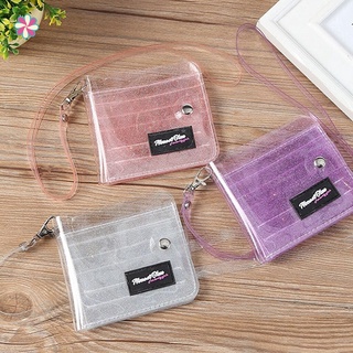 Clear plastic wallet CRB
