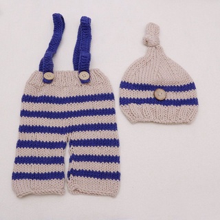 gaea* Newborn Baby Boys Girls Cute Crochet Knit Costume Prop Outfits Photo Photography