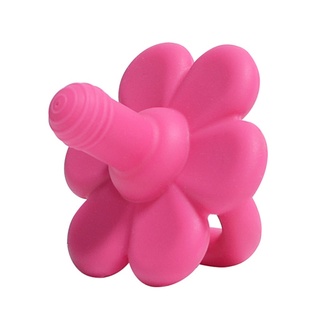 chupón de silicona suave para bebés/chupones tipo flor seguro para niños/niñas/mordedor (9)