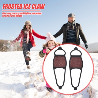 [elfi]zapatos de hielo antideslizantes para spike grips/zapatos de nieve al aire libre/cubre crampones