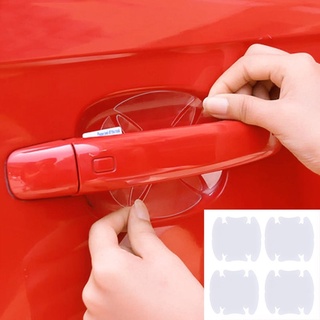 4 piezas de película de protección para manijas de coche, exterior, accesorios para automóviles (1)