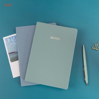 trail premium soft pu a5 cuaderno diario clásico morandi colores 160 hojas de papel de dowling a prueba de tinta gruesa 100 g/m2 para negocios