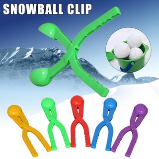 1/2pcs bola de nieve maker bola de nieve herramienta invierno bola de nieve deportes al aire libre juguete color aleatorio