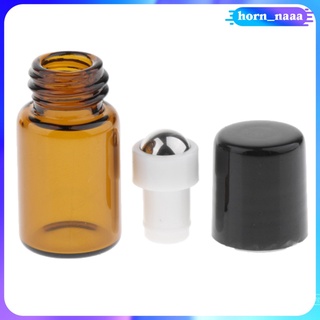[horn_naaa] Paquete de 20 cajas de botellas de rodillo vacíos portátiles, recargables, perfumes, recipientes de aceites esenciales