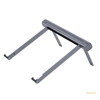 lody Foldable Laptop Stand Non-Slip Aluminium Alloy Holder Bracket Heat Release Cooling Riser For Laptop Notebook 11-17.3''