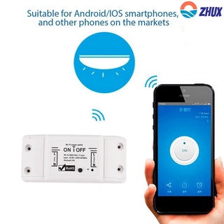 Basic-2.4G DIY WiFi Smart light switch tuya / Smart Life APP wireless remote control Use with Alexa Google Home ZhuXcl