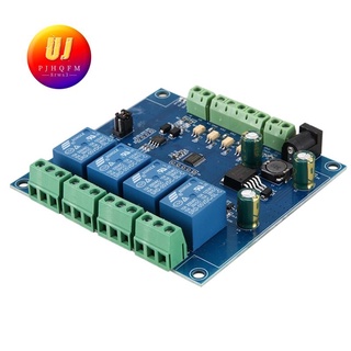 bus Rtu 7-24V 4 Channel Relay ule Switch RS485/TTL UART Communication Interface Connection 8-Bit MCU Control