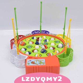 [Limit Time] juguete de pesca Musical eléctrico para niños con 24 peces, juguete de juego de rol