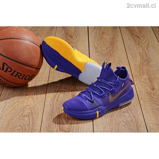 nike kobe ad «lakers hyper grape/university gold-black - zapato de baloncesto para hombre