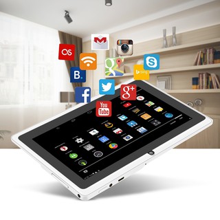 Tableta de 7 pulgadas 8GB A33 Tablet PC Android Quad Core Q88 Bluetooth WiFi Tablet PC