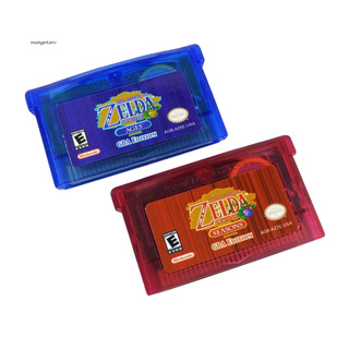 Yx 2Pcs Zelda Oracle of Seasons/Ages tarjeta de juego para GBA Game Boy Advance