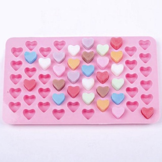 55 Heart Silicone Cake Chocolate Cookies Baking Mould Ice Cube Soap Mold Tray INHERITANCE