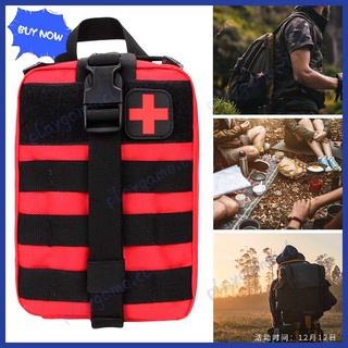 kit de primeros auxilios de viaje al aire libre táctico paquete de cintura bolsa de camping caso de emergencia