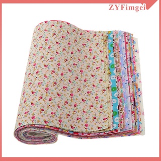 lote 30 mezcla floral impreso tela de algodón para muñecas bolsas de costura artesanía 30*20cm