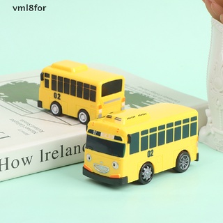 [vml8for] 4PCS Tayo The Little Bus Cartoon Pull Back Car Toy Set Kids Educational Gift CL (8)