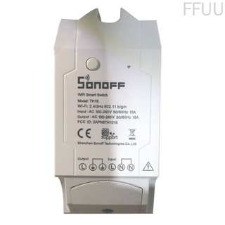 [Ff86] WiFi Smart Switch 15A temperatura Sensor de humedad Control remoto electrodomésticos Control inalámbrico
