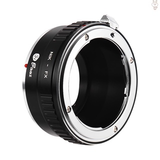 Ol Fikaz - adaptador de lente de alta precisión para lente Nikon S/D a Fuji X-A1/X-A2/X-A3/X-E1/X-E2/X-E3/X-M1/X-Pro1/X-Pro2/X-S1/X-T1/X-T10/X-T20/X-T2/X10/X20/X30/XF1/XQ1/XQ2 FX-Mount cámara sin espejo NIK-FX