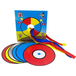 Láser CD truco de magia CD cambio de color en bolsa vacía magia mago etapa Gimmick ilusión accesorios